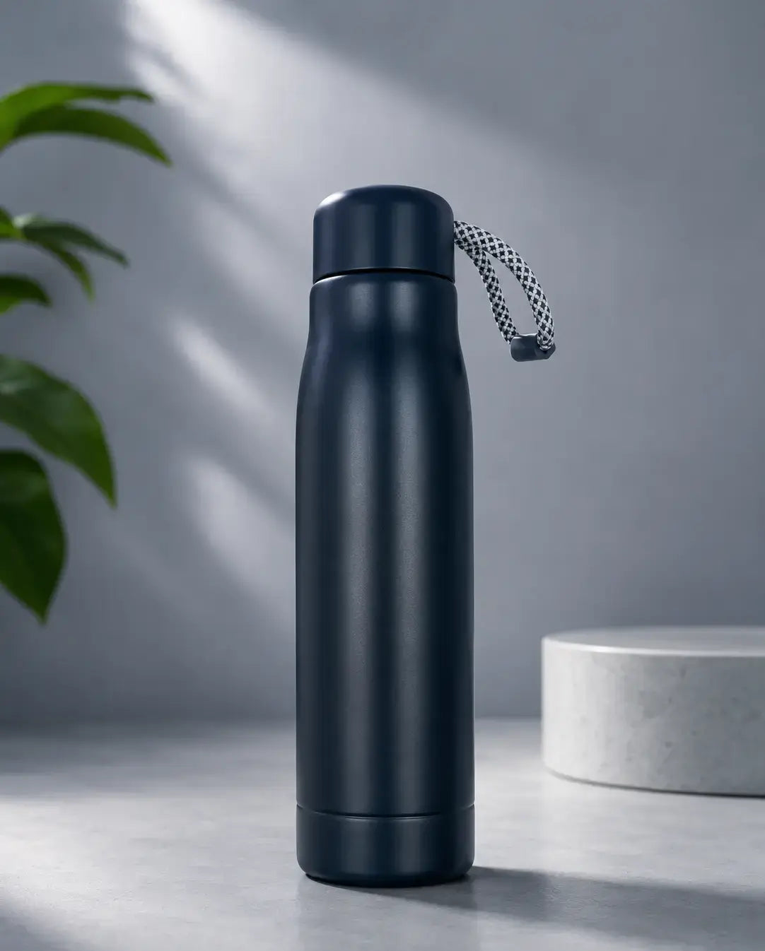 BlackStainless Steel Water Bottle