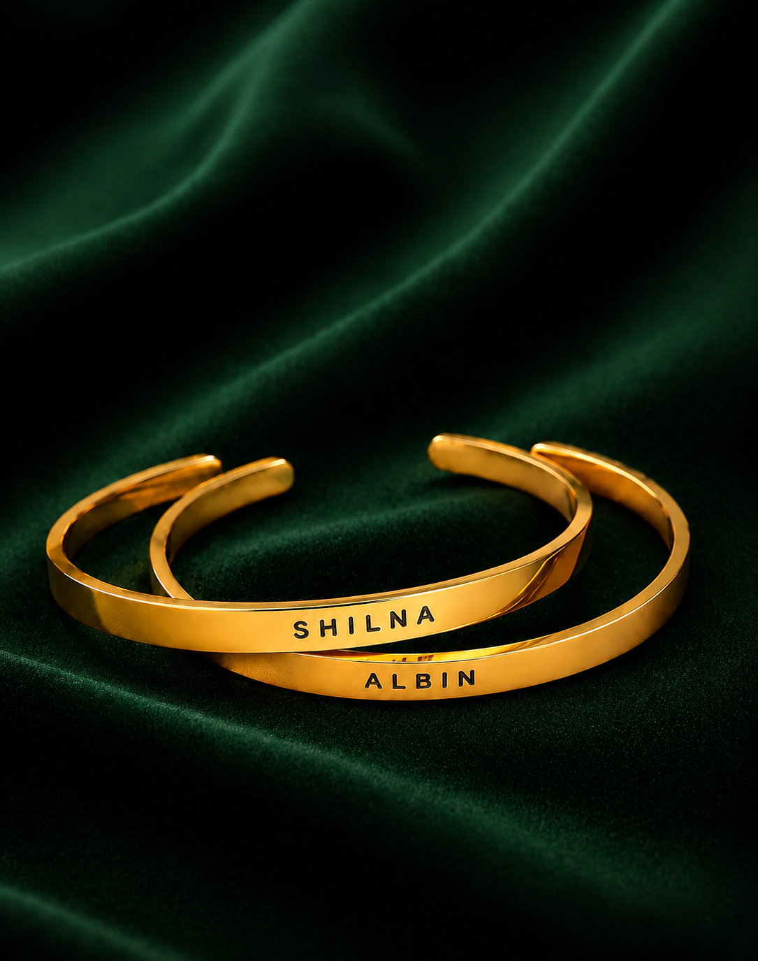 Personalised Classic Couple Bangle