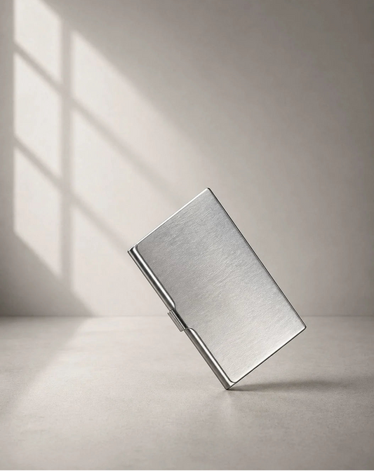 Piece Stainless Steel Business Card Holder