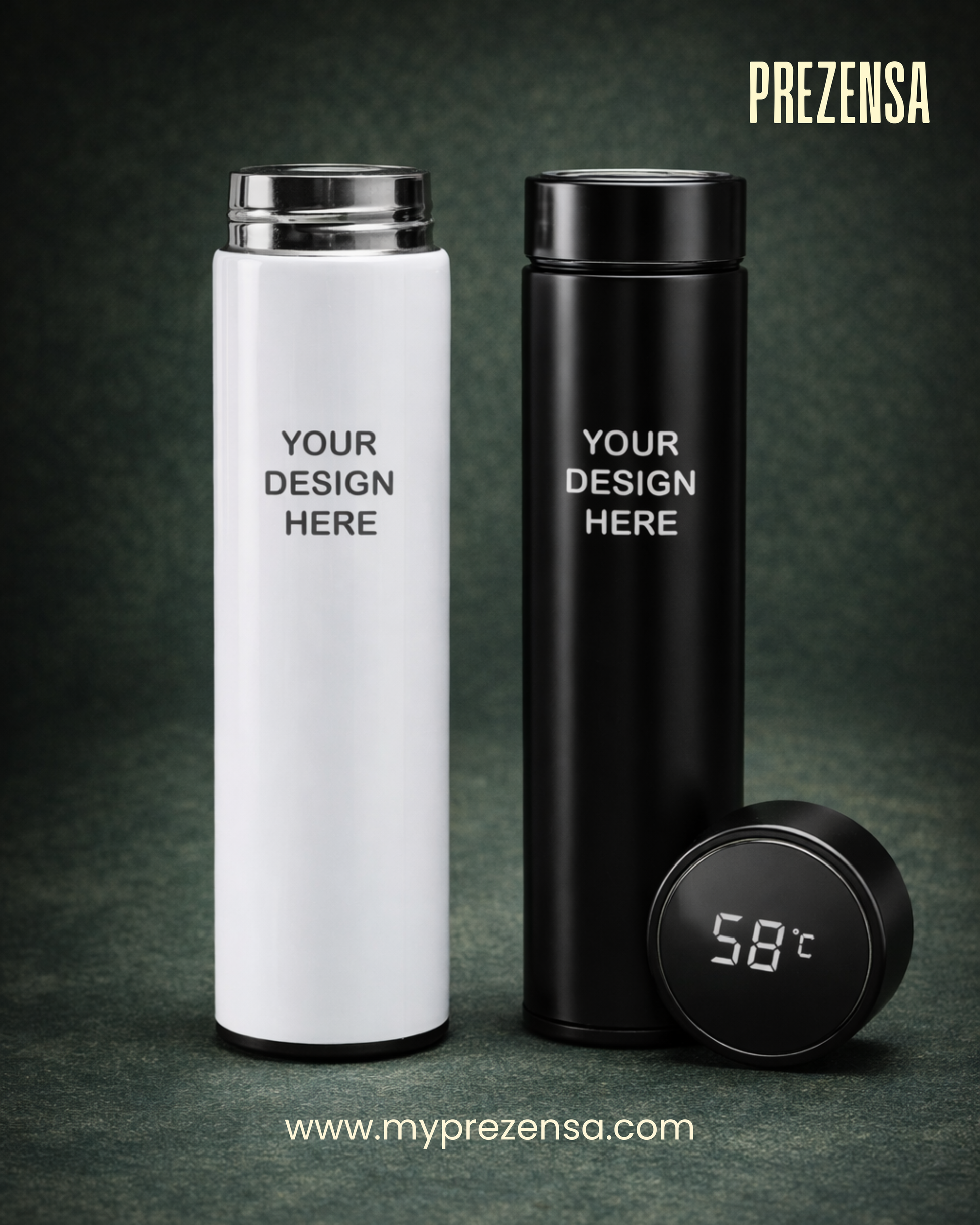 Smart Temperature Bottle – Personalised Gifting LED Temperature Flask