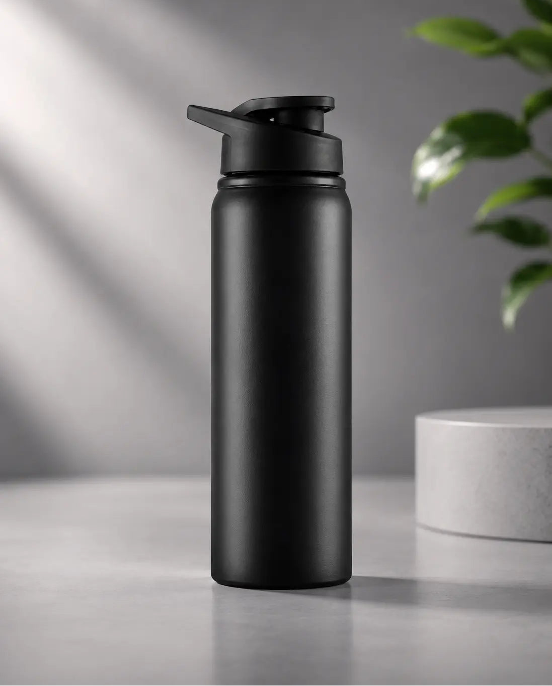Stainless Steel Matte Black Bottle 500ml
